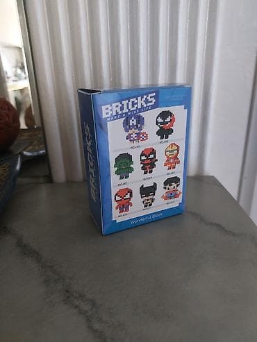 mentiq oyuncaq: BRICKS “Hero Superhero” nano-konstruksiya dəsti - Model: MZ-065 — 2