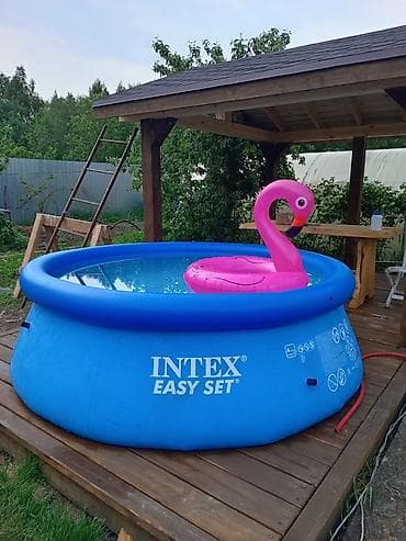 🌊 INTEX Easy Set Hovuz 🏖️ ✔️ 244x76 sm ölçü ✔️ Asan quraşdırılma ✔️
