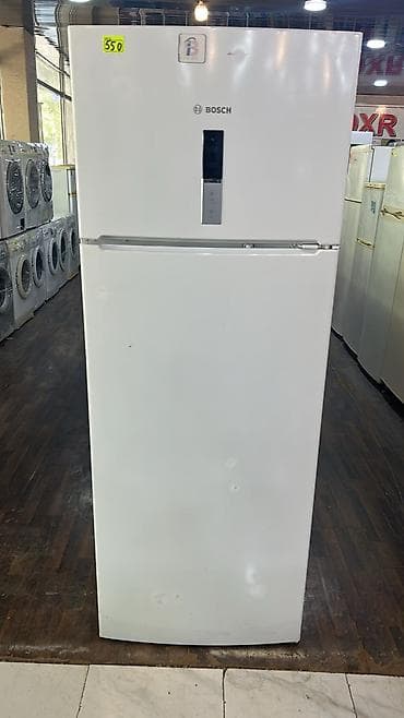 Bosch iki qapılı soyuducu (üstdə dondurucu) - Rəng: ağ - Ön paneldə lalafo.az -da Bosch iki qapılı soyuducu (üstdə dondurucu) - Rəng: ağ - Ön paneldə