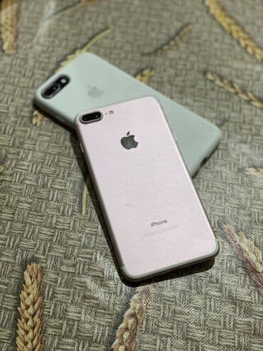Apple iPhone: IPhone 7 Plus, 32 GB, Rose Gold, Barmaq izi