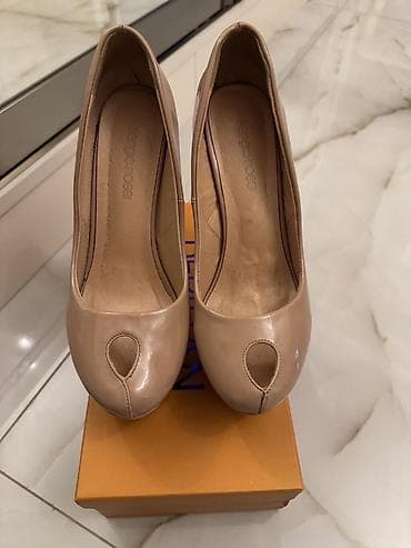 ayaggabı: Sergio Rossi qadın platforma dikdaban ayaqqabıları - Model: Peep-toe — 4