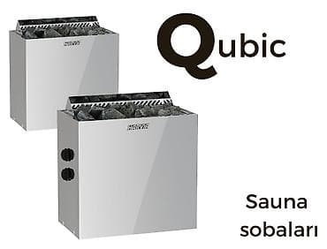mini sauna: Harvia Qubic — müasir həndəsi dizaynı ilə seçilən zərif elektrik sauna — 1