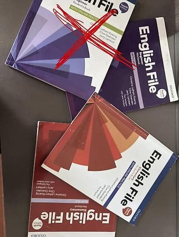 i̇ngilis: English File (Oxford University Press) dərs vəsaitləri dəsti Qiymet — 1