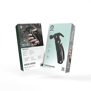 Çəkiclər, kuvaldalar: Brend: Green Lion Model: Multi Hammer Black Kateqoriya: Ev üçün — 1