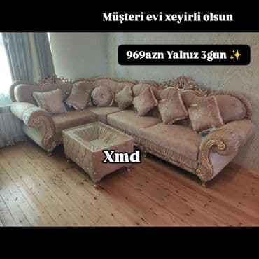oturacaq divanlar: Künc divan, Yeni, Açılmayan, Bazasız, Parça, Şəhərdaxili pulsuz çatdırılma — 6
