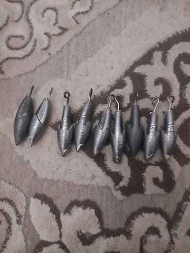 atmalar: Məhsul: Balıqçılıq üçün qoşma qurğular – qurğuşun sinkerlər/çəki — 1