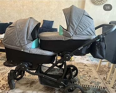 Uşaq geyimi və ayaqqabıları: Polwa istehsali Olan Ekiz kolyaskasi.2400 manata alinib.4 hisseden — 2