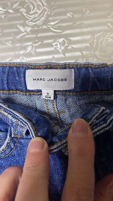 jeans salvar: Uşaq cins şalvarı – Marc Jacobs - Brend: Marc Jacobs (etiket — 2