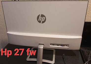 Planşetlər: 4 ədəd fərqli monitor var! 1) HP 24f / 23.8-inch Display Giriş — 7