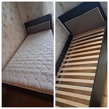 havali yataq: Təknəfərlik çarpayı, Bazasız, Matras ilə, Siyirməsiz — 1