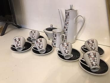 qapi 2ci el: Qəhvə dəsti, Farfor, Almaniya — 1