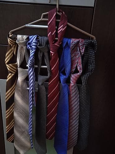 Kişi qalstukları dəsti 25 ədəd yeni hər rəngdə mövcuddur - Klassik və