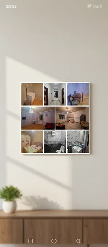 savalan kiraye evler: Bineqedi Mehdiabad yolunda 2 otağlı heyet evi aylığı 350 man kiraye — 1