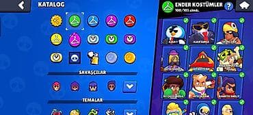 sport geyimler: Brawl Stars hesabı – zəngin kostyum və statistikalar Ümumi: - Profil — 4