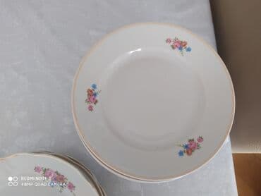 qab qacaq ikinci el: Boşqablar, rəng - Ağ — 3