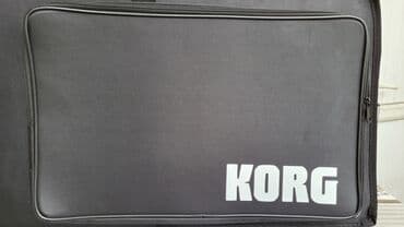 синтезатор купить: Korg klaviatura daşımaq üçün nəzərdə tutulmuş bu qara rəngli çanta — 1