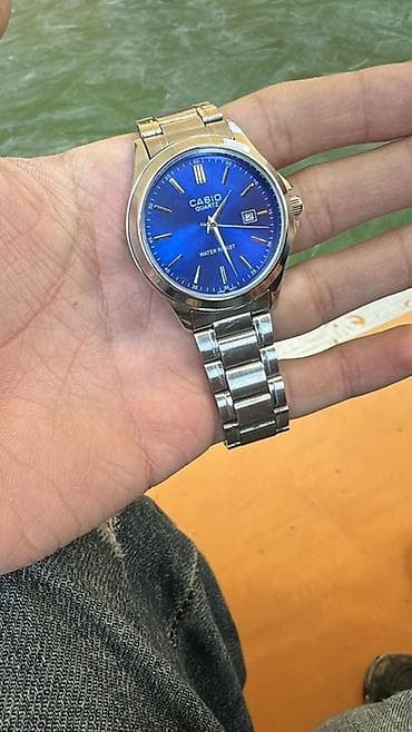 Smart qolbaqlar: Qol saatı, Casio, rəng - Göy — 2