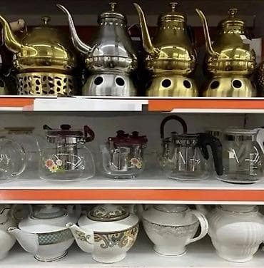 mis caydan: Məhsul: Mis/Metal samovar və çaydan dəsti - Klassik şərq üslubunda — 2
