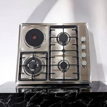 Plitələr və bişirmə panelləri: Plitə Qarışıq, Quraşdırılan, 4 gözlü — 4