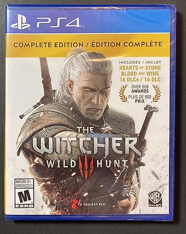 Ps4 witcher 3 game of the year edition oyun diski. Tam bağlı