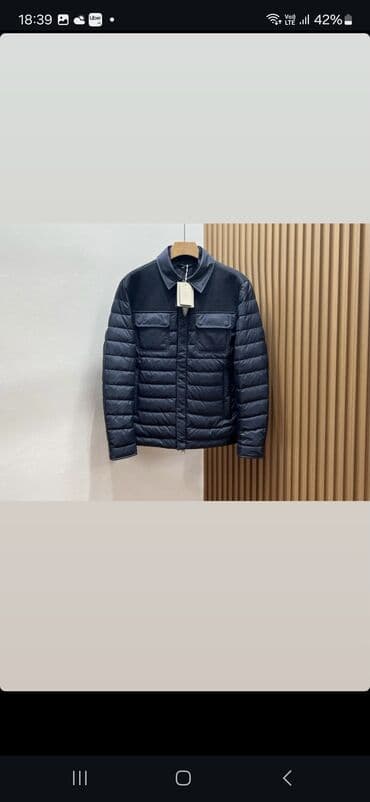 белые мужские куртки: Kurtka, Bolonka, Qış — 5