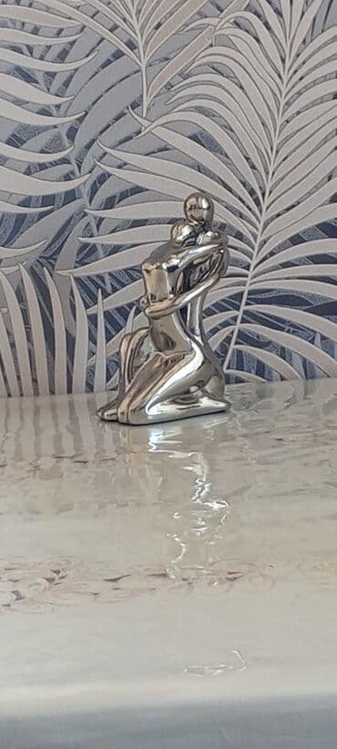 yeni il qutuları: Fiqur, Keramika, rəng - Ağ — 5