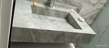 Ворота и комплектующие: Moydadirlarin mərmərdən və keramoqranitdən özəl ölçüdə hazırlanmasi — 4