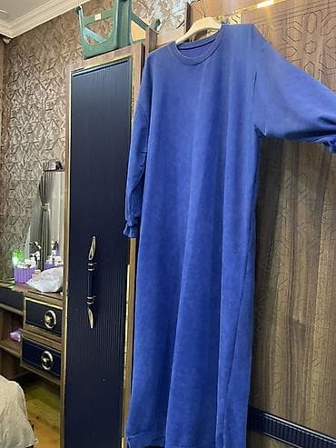mavi macun: Mavi Oversize Gündəlik Don Razmer:L Xl. Parçası Mərmər — 2