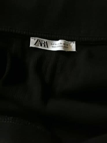 sort: ANCAQ REAL ALICILAR YAZSIN. Zara qısa top – qara crop - Ölçü: EUR M — 4