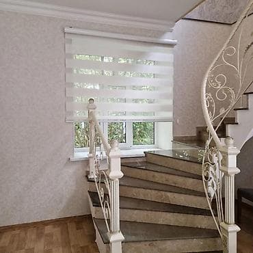 gul qabı: Zebra, stor və jalüz pərdə kolleksiyası - Modellər: klassik naxışlı — 2