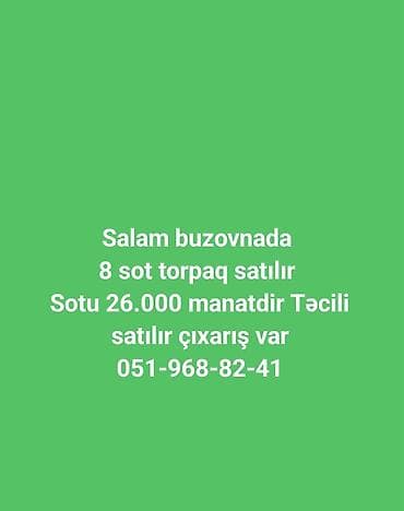 ev satiwi: 8 sot, Makler, Kupça (Çıxarış) — 1