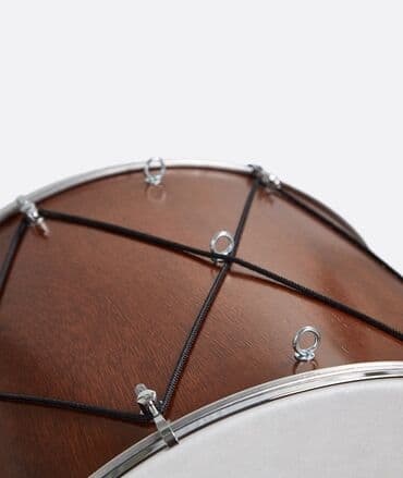 купить пианино в баку: Davul (böyük nağara) – klassik dizaynlı, ağac gövdəli, iki üzlü — 2