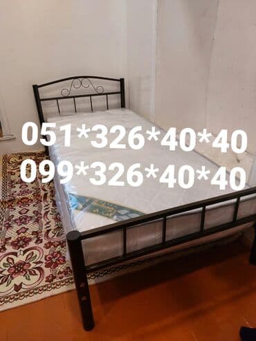 Çarpayılar: Yeni, İkinəfərlik çarpayı, Bazasız, Matras ilə, Siyirməsiz, Azərbaycan — 1