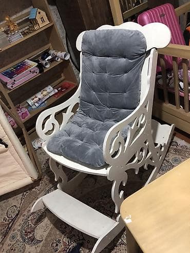 bar kreslosu: Kreslo-kaçalka, Vеlur parça — 1