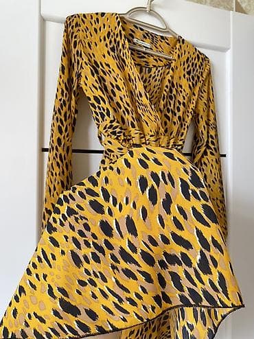 Повседневное платье, Миди, L — 9