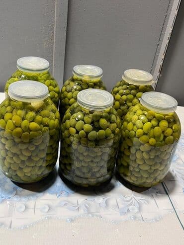 aspir yağı harda satılır: Ev şəraitində hazırlanıb Məhsul təsviri: - Bütöv yaşıl zeytunlar — 2