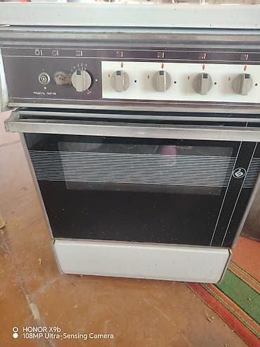 gaz peçi: Qaz sobası Quraşdırılan, 4 gözlü, İşlənmiş — 1