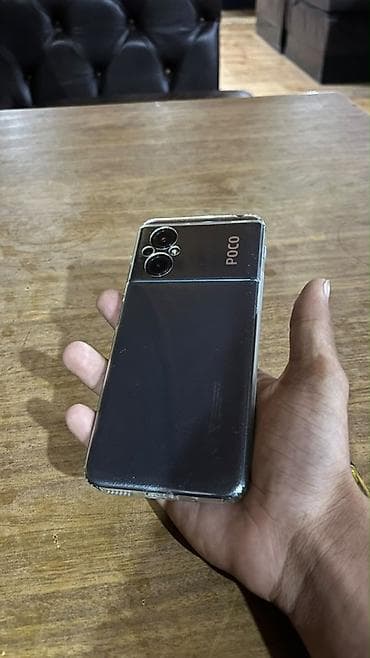 iphone 8 case: Poco M5, rəng - Qara, Sensor — 2