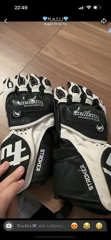 r17 disk teker: Məhsul: TFL Stroker motosiklet əlcəkləri (uzun manjetli) Təsvir: - — 1