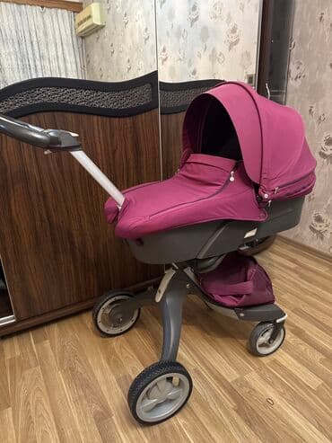 прогулочные коляски peg perego si completo: Коляска-люлька съемная, Б/у, Пол: Девочка, Самовывоз — 4