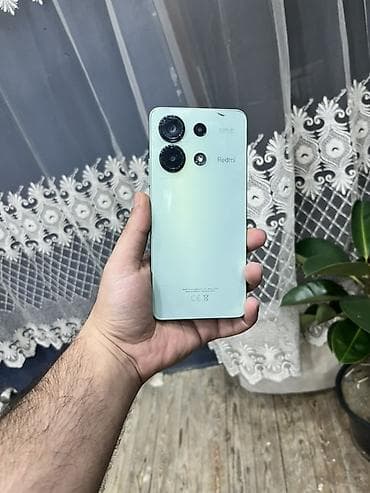 xiaomi mi s: Redmi Note 13, 256 ГБ, цвет - Зеленый, Отпечаток пальца, Две SIM карты, Face ID — 2