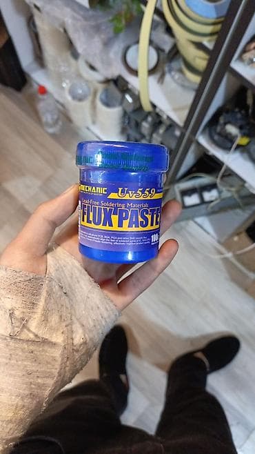 Məhsul: MECHANIC Flux Paste – qurğuşunsuz lehimləmə pastası (100 q)