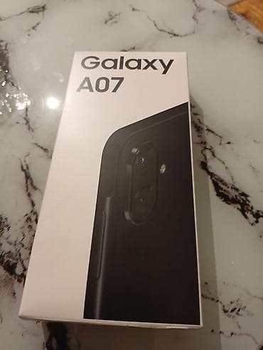 Samsung Galaxy A07, 128 GB, rəng - Qara, Sənədlərlə