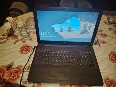 notebook satiram: HP noutbuk Xüsusiyyətlər: - Ekran: təxminən 15.6" - Klaviatura: tam — 1