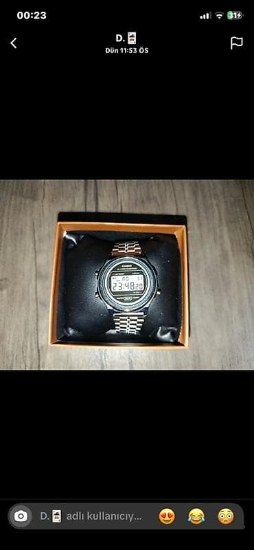 Saat dəstləri: Qol saatı, Casio, rəng - Gümüşü — 1