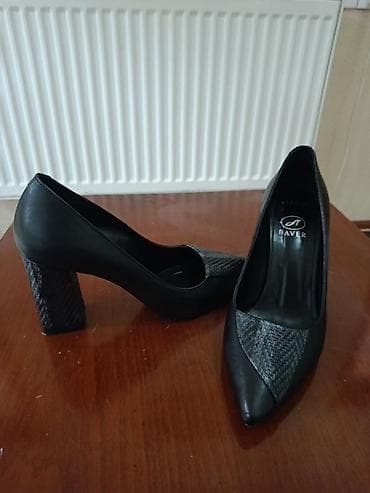 ayaggabı: Qadın klassik tufli dəsti 1) Marka: GARDA - Rəng: metalik boz - Burun — 4