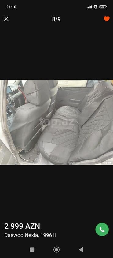 masin pribor isiqlari: Daewoo Nexia: 1.5 l | 1996 il Sedan — 8