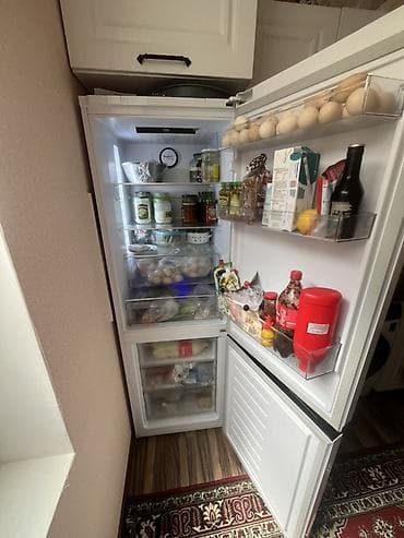 ucuz soyuducular: 2 qapılı Beko Soyuducu Satılır, rəng - Ağ — 2