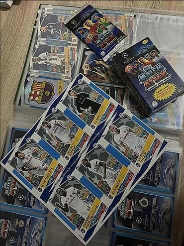 Topps Match Attax 16/17 trading card game pack qutu açılmayıb hər — 4