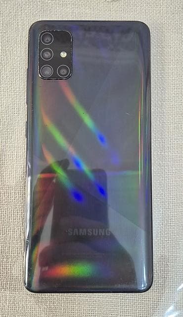 ucuz işlənmiş telefon: Samsung Galaxy A51, 128 GB, rəng - Qara, İki sim kartlı — 4
